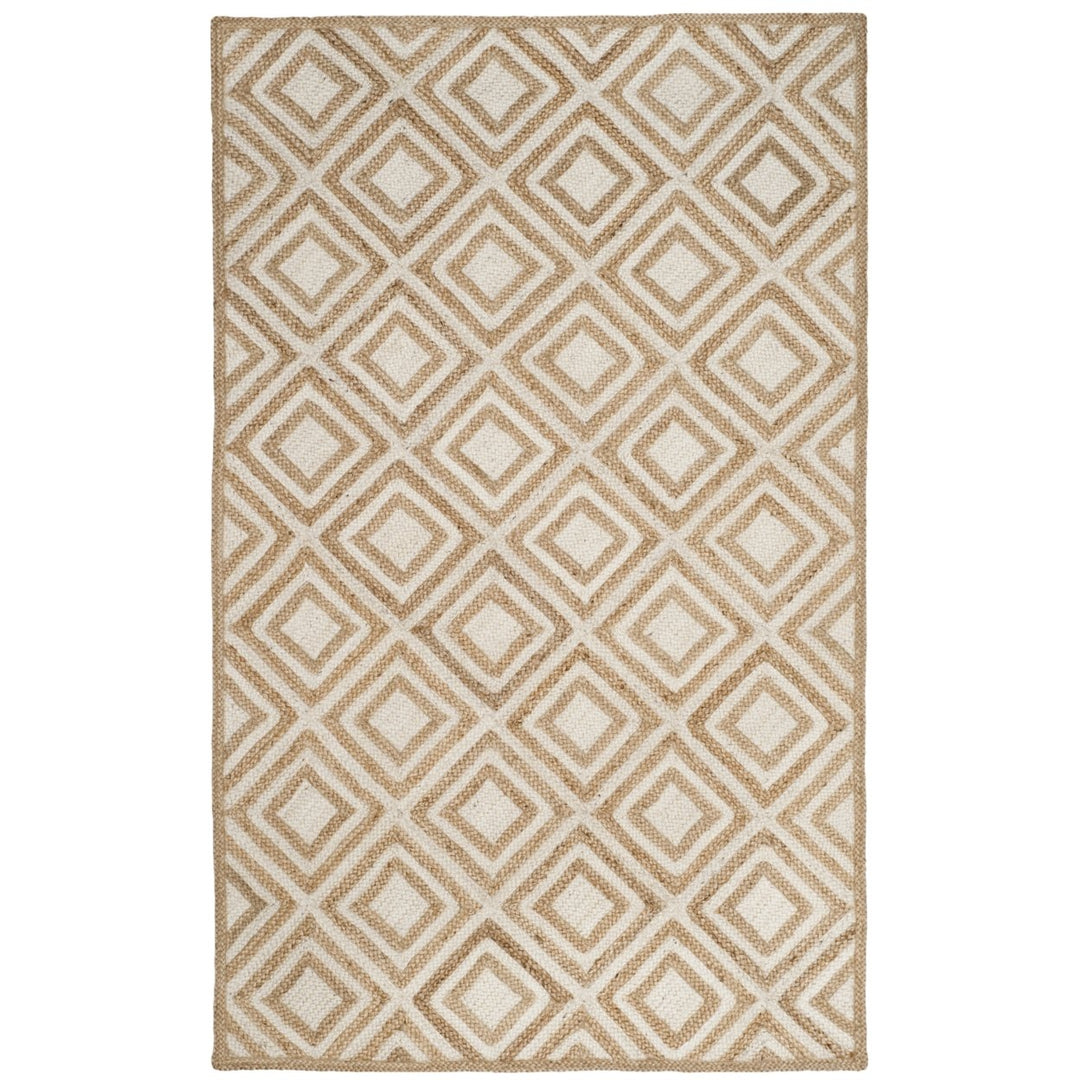 SAFAVIEH Cape Cod CAP304A Handwoven Natural / Ivory Rug Image 1