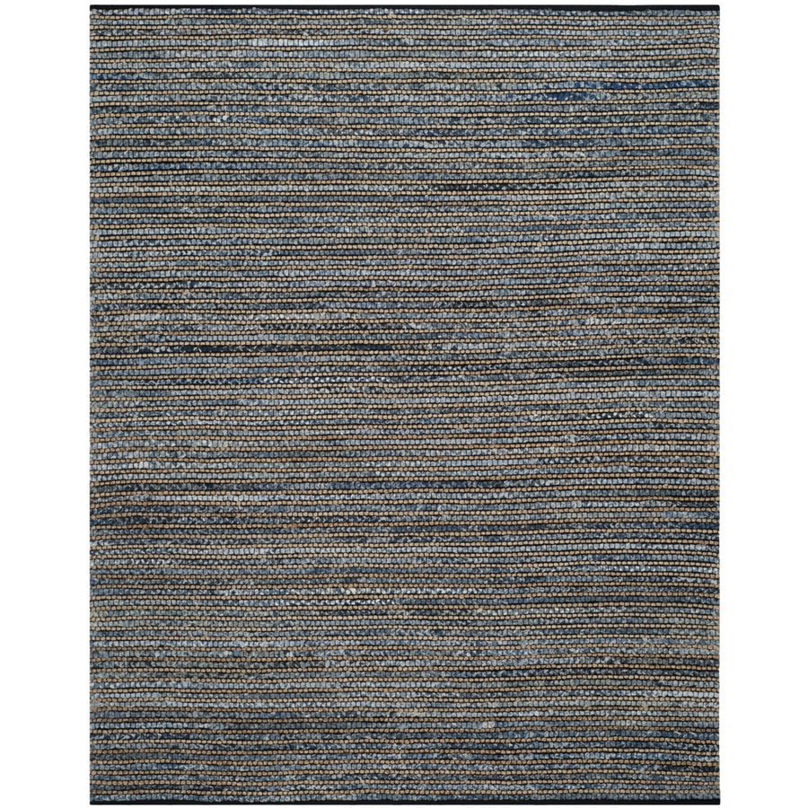 SAFAVIEH Cape Cod Collection CAP365A Handwoven Blue Rug Image 1