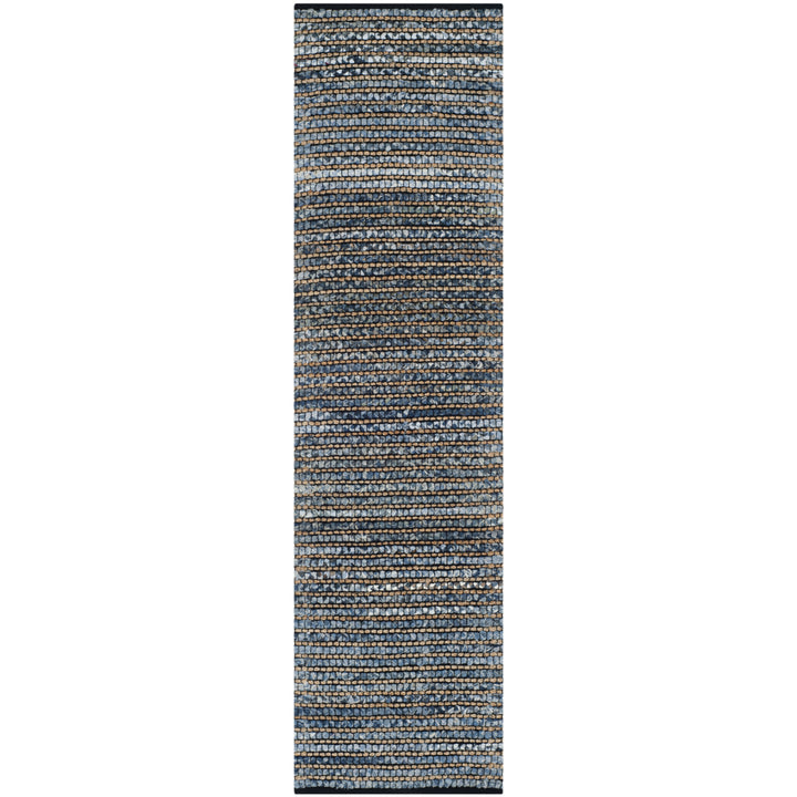 SAFAVIEH Cape Cod Collection CAP365A Handwoven Blue Rug Image 3