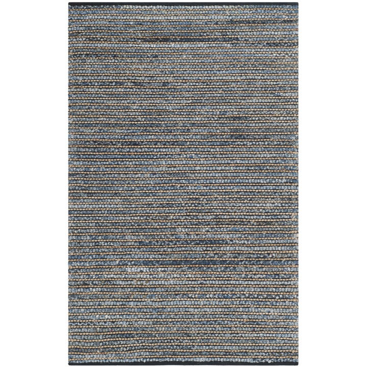 SAFAVIEH Cape Cod Collection CAP365A Handwoven Blue Rug Image 7