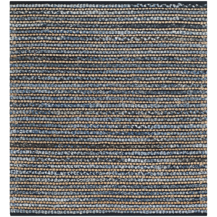 SAFAVIEH Cape Cod Collection CAP365A Handwoven Blue Rug Image 8