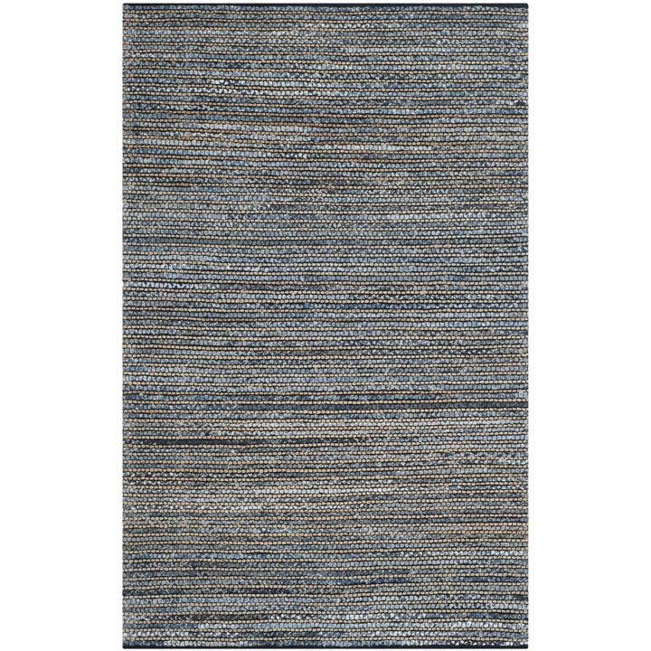 SAFAVIEH Cape Cod Collection CAP365A Handwoven Blue Rug Image 9