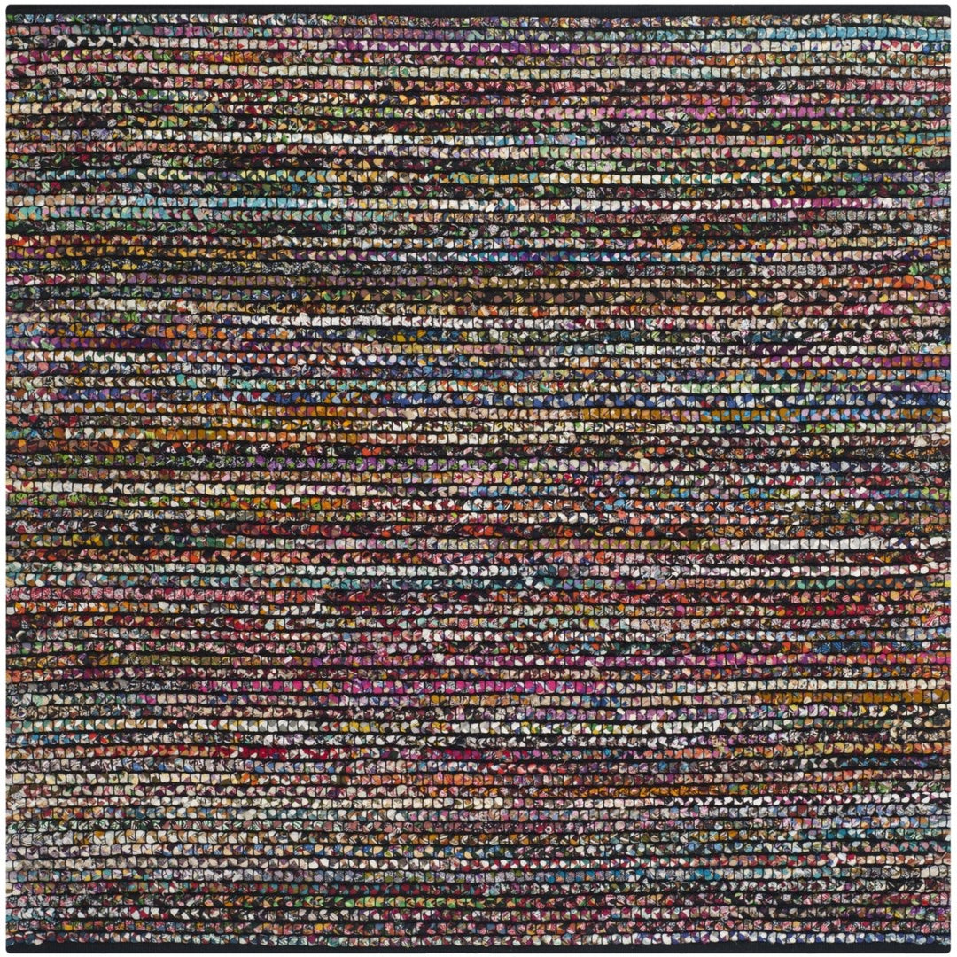 SAFAVIEH Cape Cod Collection CAP367A Handwoven Multi Rug Image 1