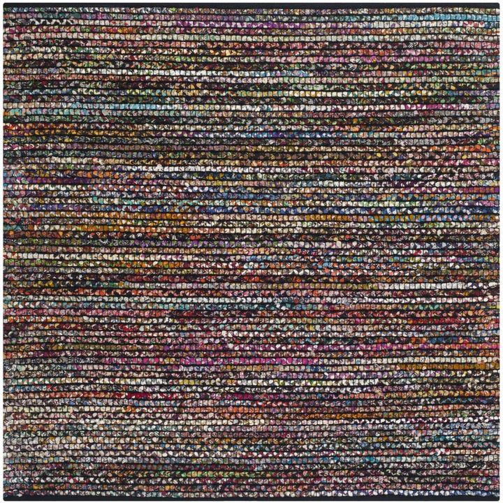 SAFAVIEH Cape Cod Collection CAP367A Handwoven Multi Rug Image 1