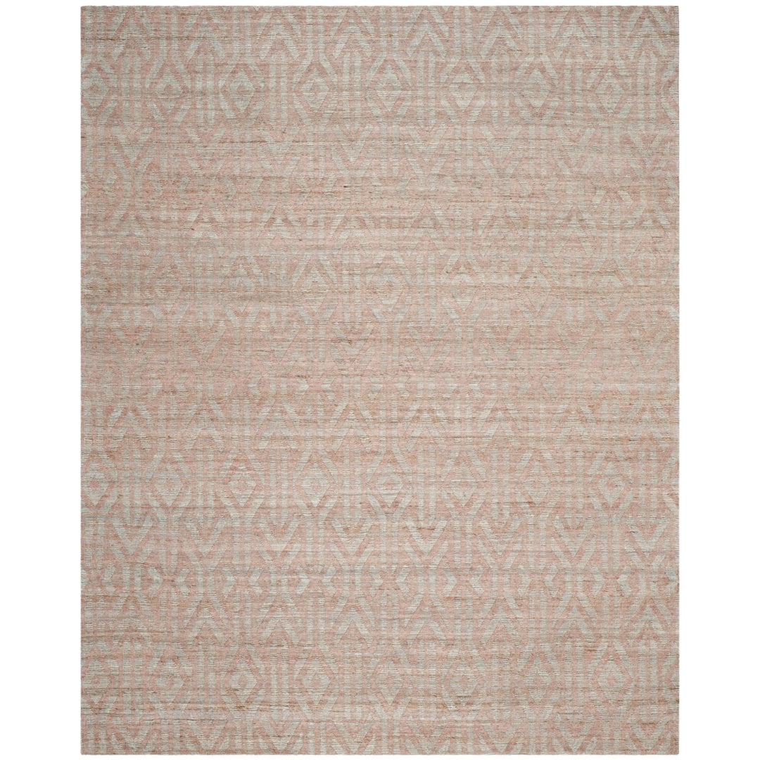 SAFAVIEH Cape Cod CAP414A Handwoven Blue / Rust Rug Image 1