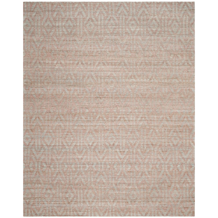 SAFAVIEH Cape Cod CAP414A Handwoven Blue / Rust Rug Image 1