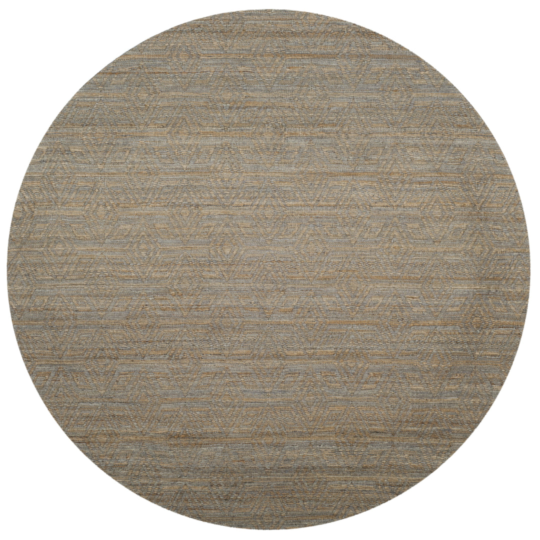 SAFAVIEH Cape Cod CAP412A Handwoven Grey / Sand Rug Image 4