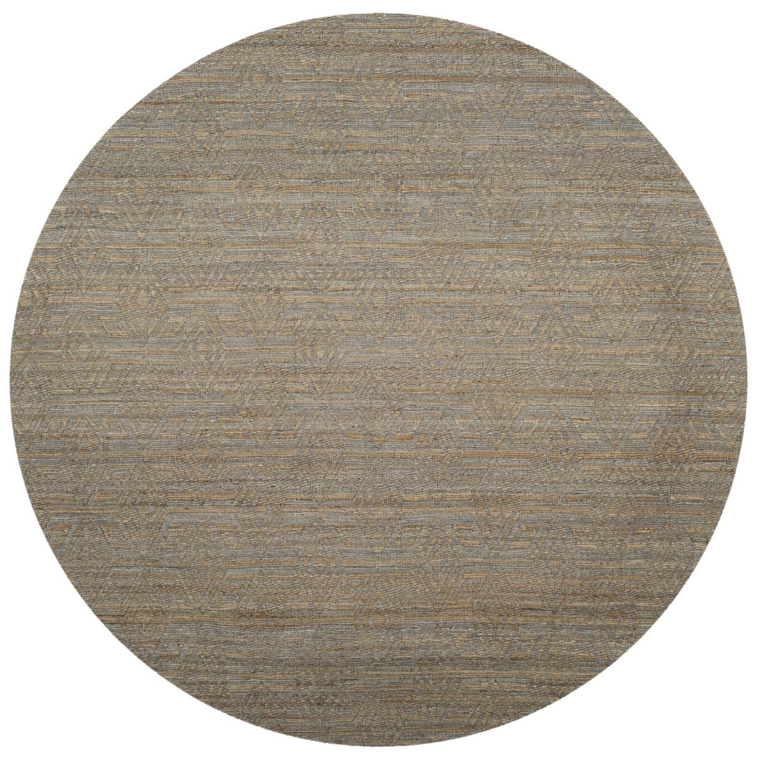 SAFAVIEH Cape Cod CAP412A Handwoven Grey / Sand Rug Image 1