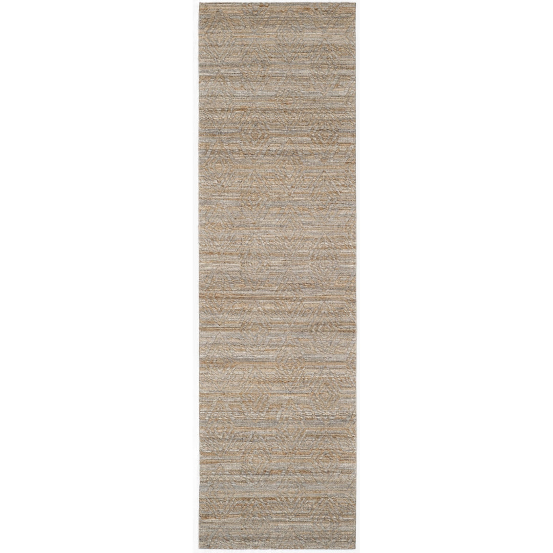 SAFAVIEH Cape Cod CAP412A Handwoven Grey / Sand Rug Image 5