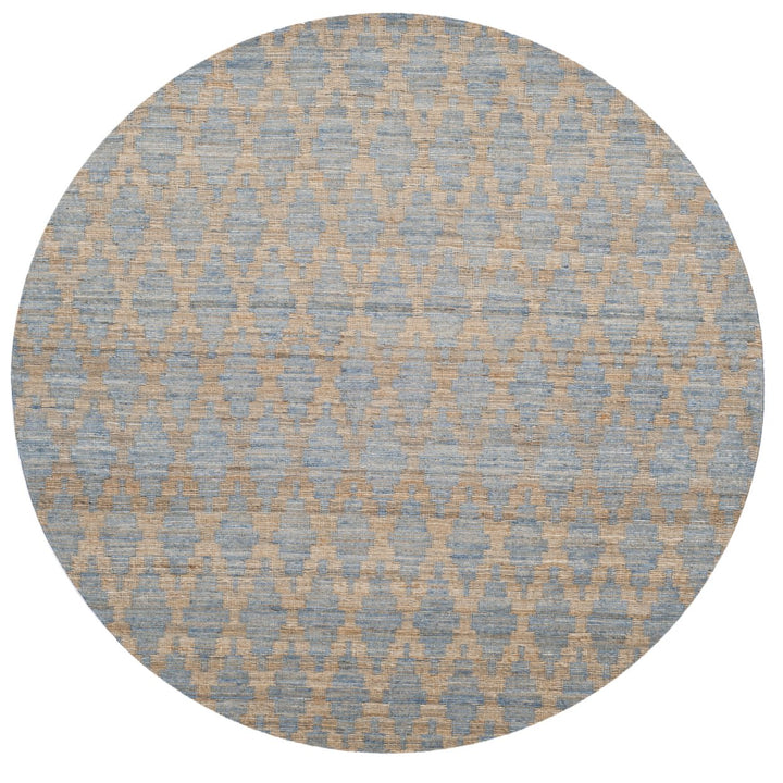 SAFAVIEH Cape Cod CAP413A Handwoven Light Blue /Gold Rug Image 1