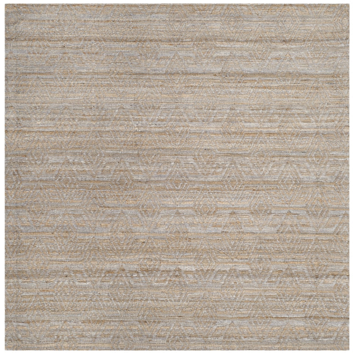 SAFAVIEH Cape Cod CAP412A Handwoven Grey / Sand Rug Image 6