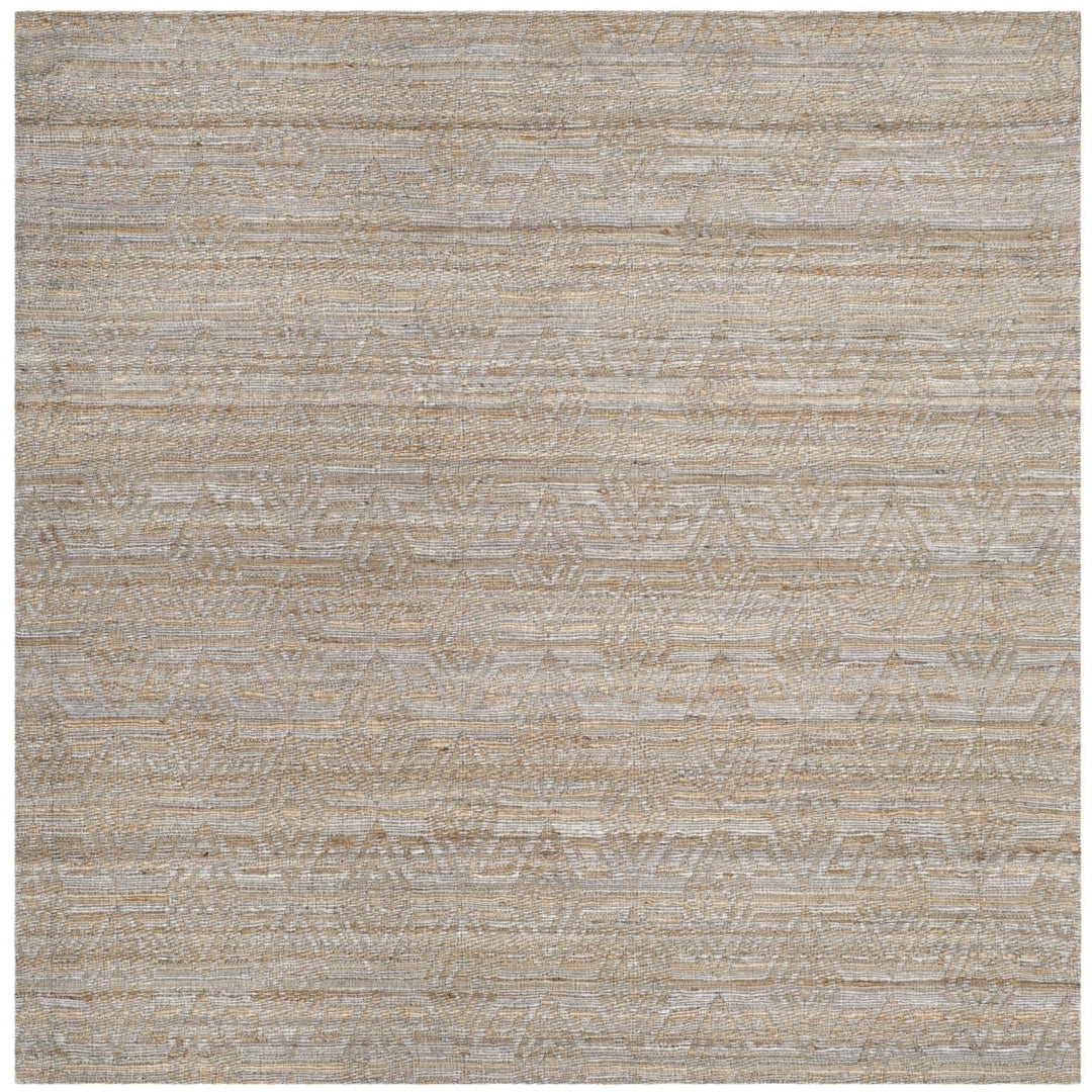 SAFAVIEH Cape Cod CAP412A Handwoven Grey / Sand Rug Image 1