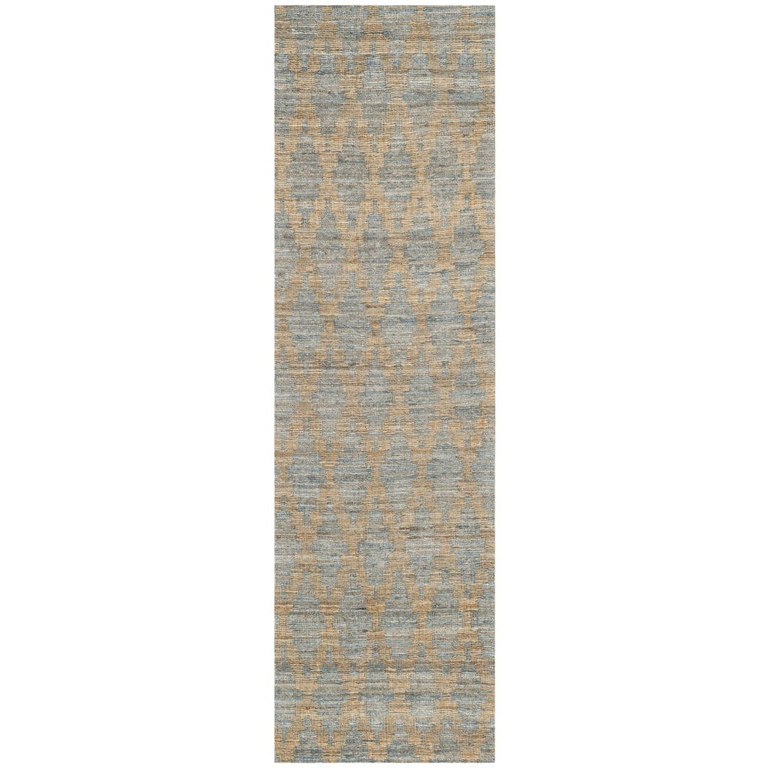 SAFAVIEH Cape Cod CAP413A Handwoven Light Blue /Gold Rug Image 5