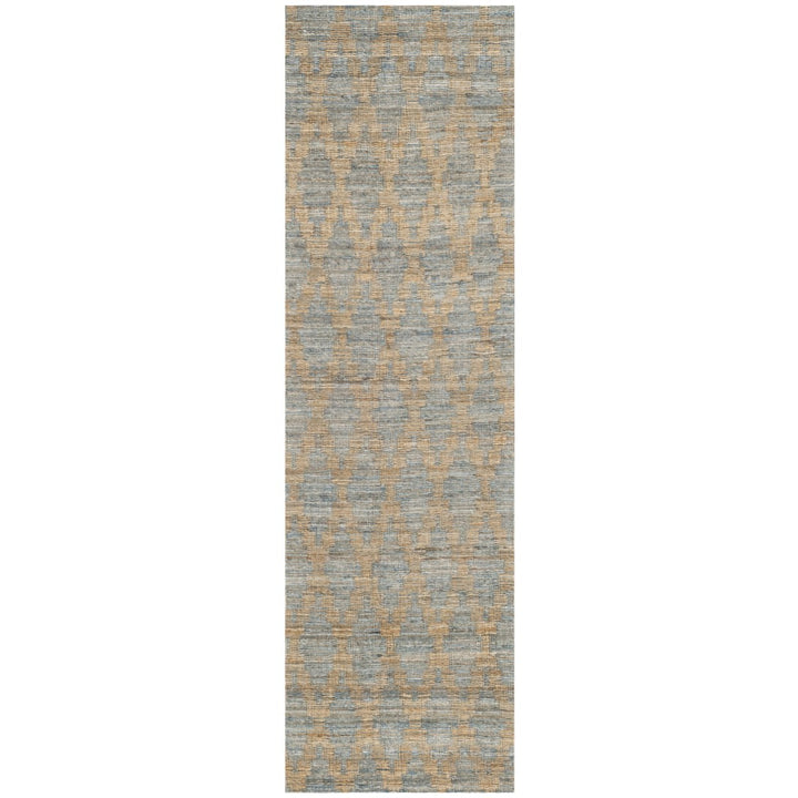 SAFAVIEH Cape Cod CAP413A Handwoven Light Blue /Gold Rug Image 1