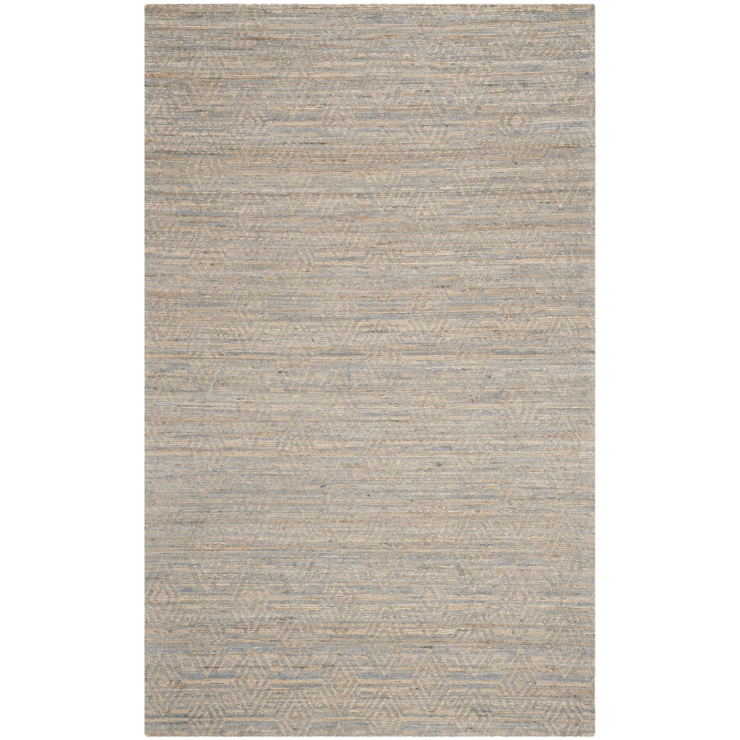 SAFAVIEH Cape Cod CAP412A Handwoven Grey / Sand Rug Image 10