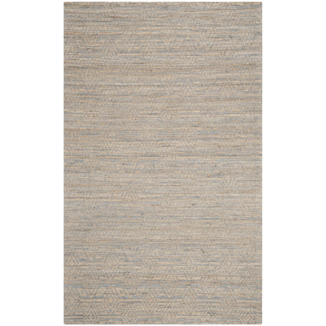 SAFAVIEH Cape Cod CAP412A Handwoven Grey / Sand Rug Image 1