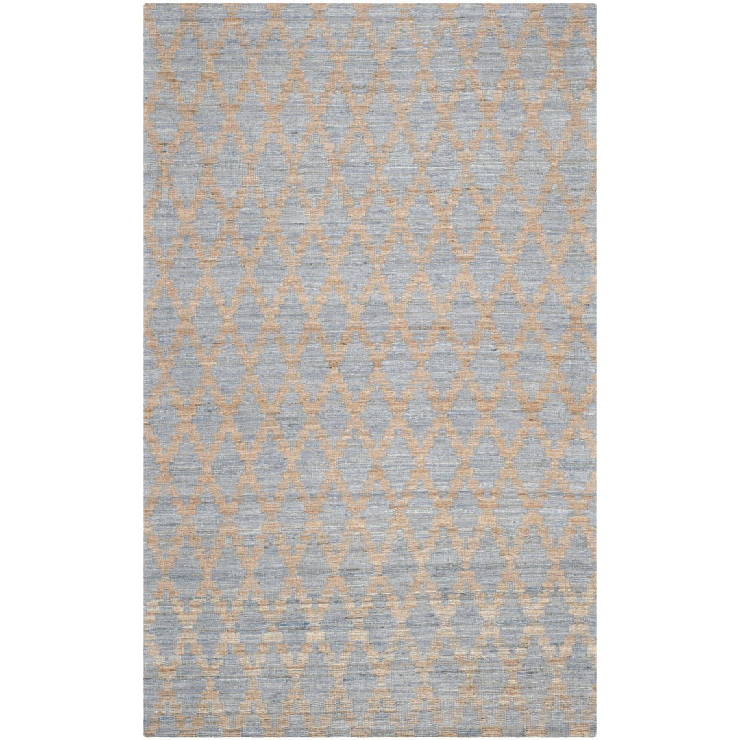 SAFAVIEH Cape Cod CAP413A Handwoven Light Blue /Gold Rug Image 10