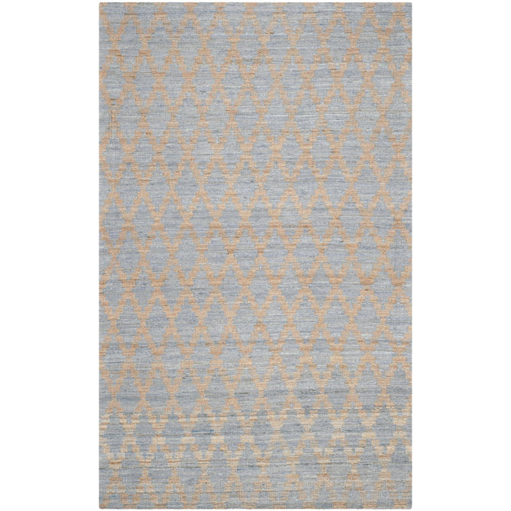 SAFAVIEH Cape Cod CAP413A Handwoven Light Blue /Gold Rug Image 10