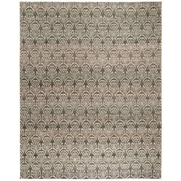 SAFAVIEH Cape Cod CAP501B Light Beige / Grey Rug Image 1