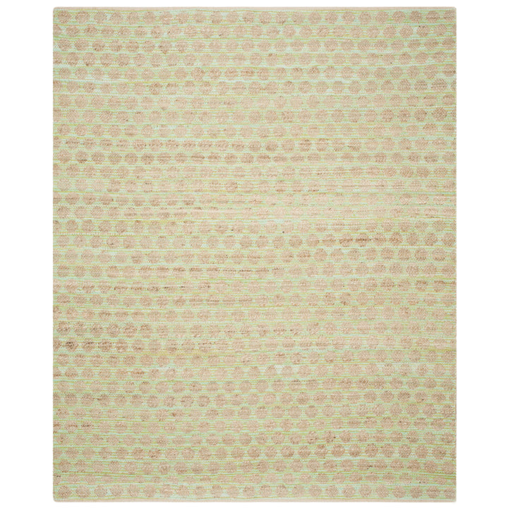 SAFAVIEH Cape Cod CAP820C Handwoven Green / Natural Rug Image 5