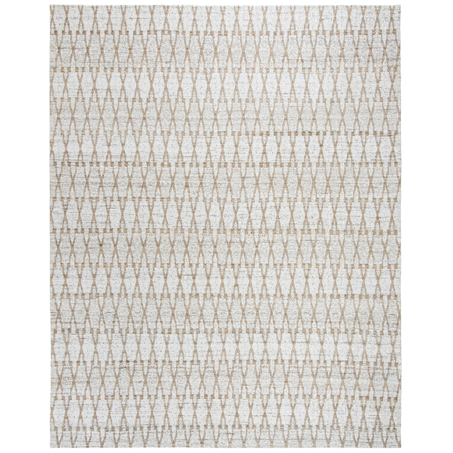 SAFAVIEH Cape Cod CAP502A Handwoven Silver / Natural Rug Image 1