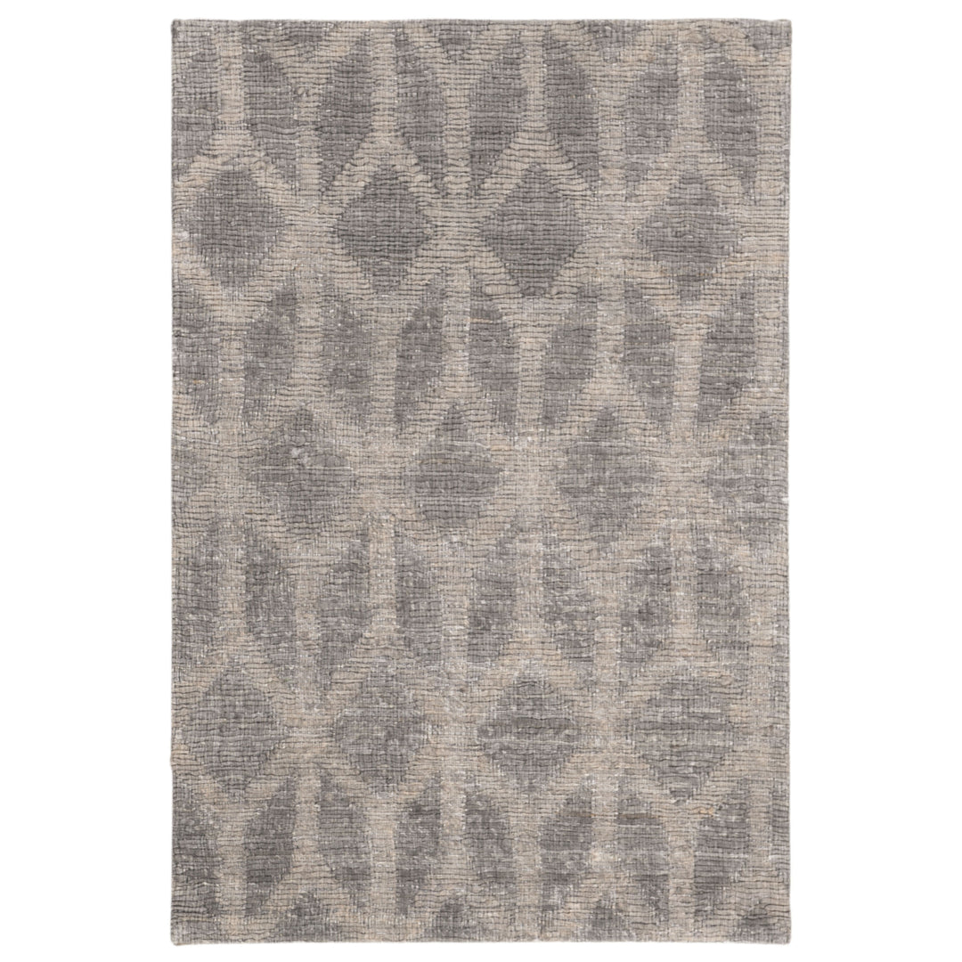 SAFAVIEH Cape Cod CAP415A Handwoven Grey / Gold Rug Image 8