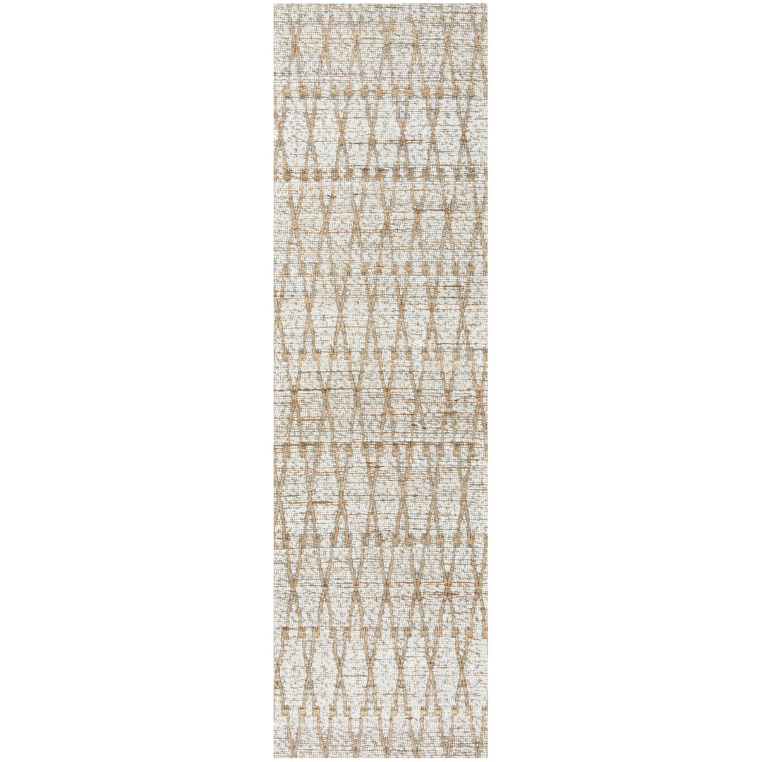 SAFAVIEH Cape Cod CAP502A Handwoven Silver / Natural Rug Image 3