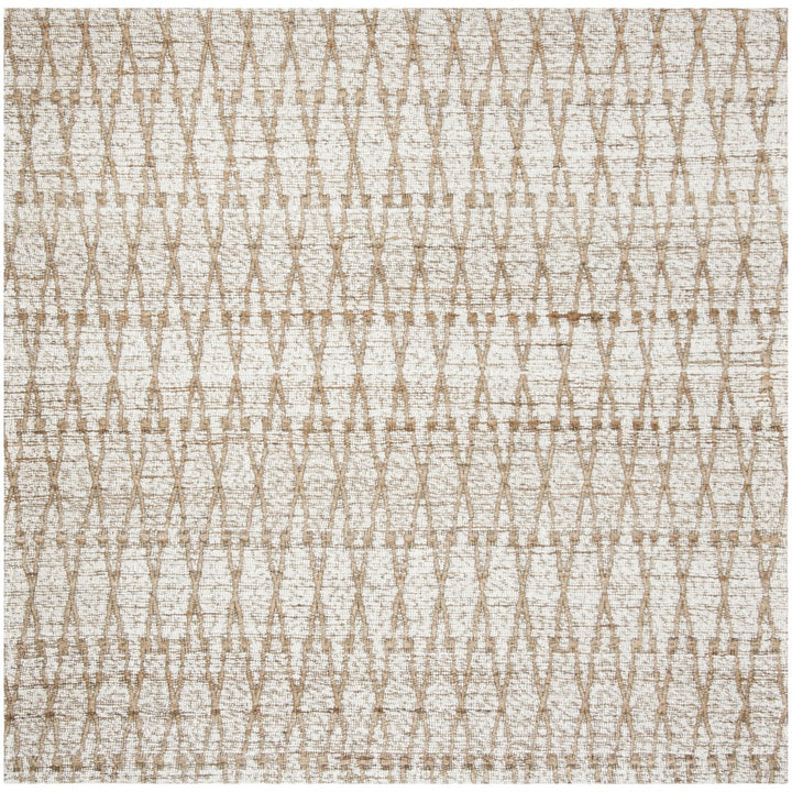 SAFAVIEH Cape Cod CAP502A Handwoven Silver / Natural Rug Image 1