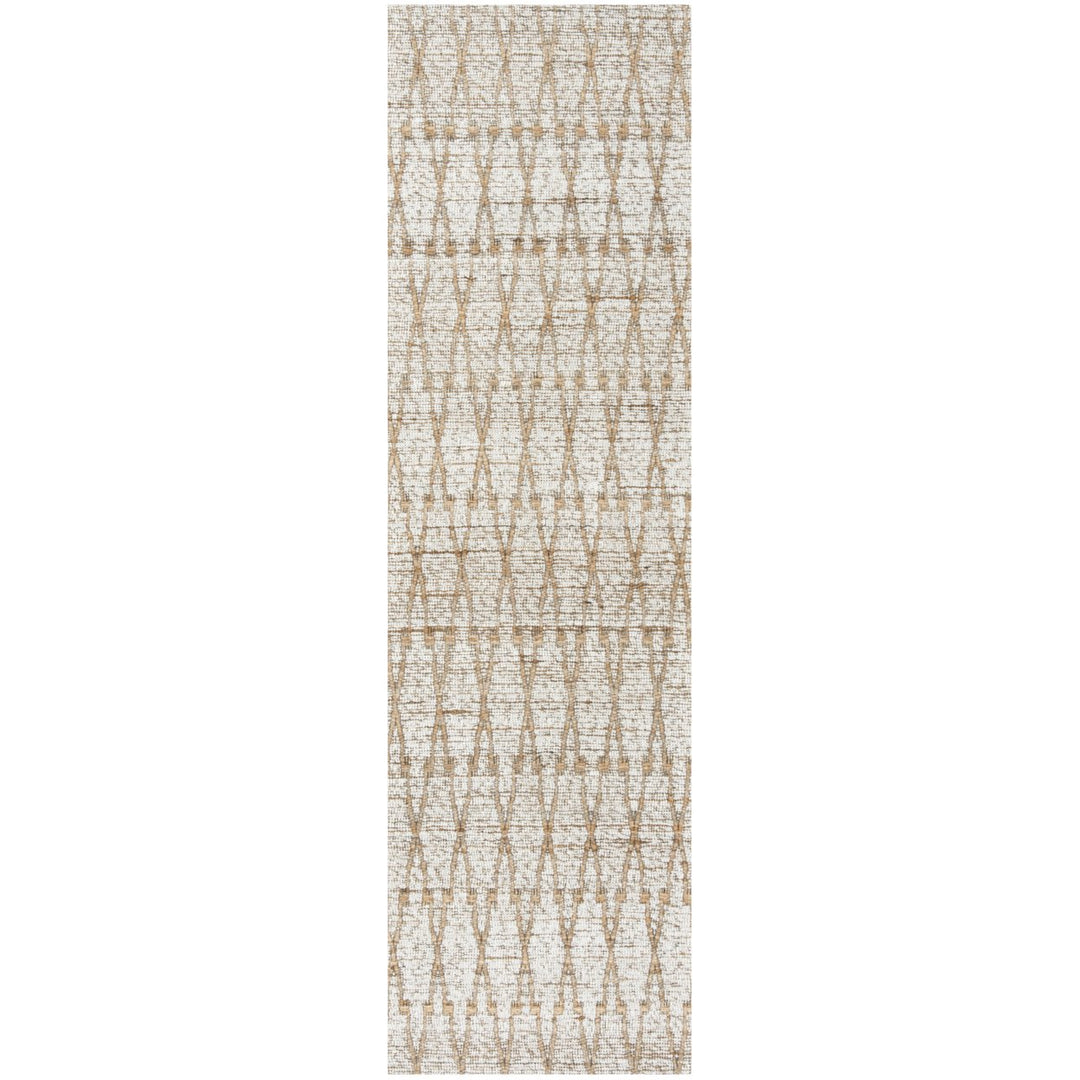 SAFAVIEH Cape Cod CAP502A Handwoven Silver / Natural Rug Image 1