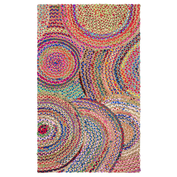 SAFAVIEH Cape Cod CAP604A Handwoven Natural / Multi Rug Image 8