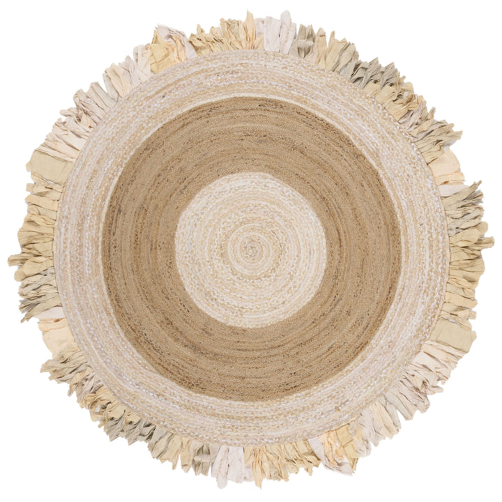 SAFAVIEH CAP701B Cape Cod Beige / Natural Image 5