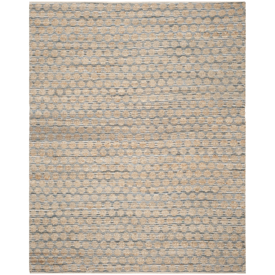 SAFAVIEH Cape Cod CAP820A Handwoven Black / Natural Rug Image 1