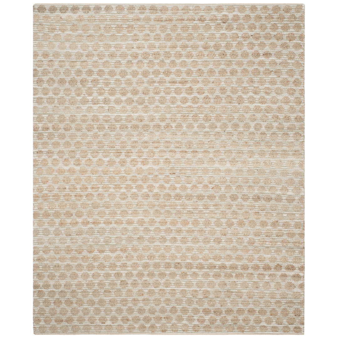 SAFAVIEH Cape Cod CAP820D Handwoven Grey / Natural Rug Image 1