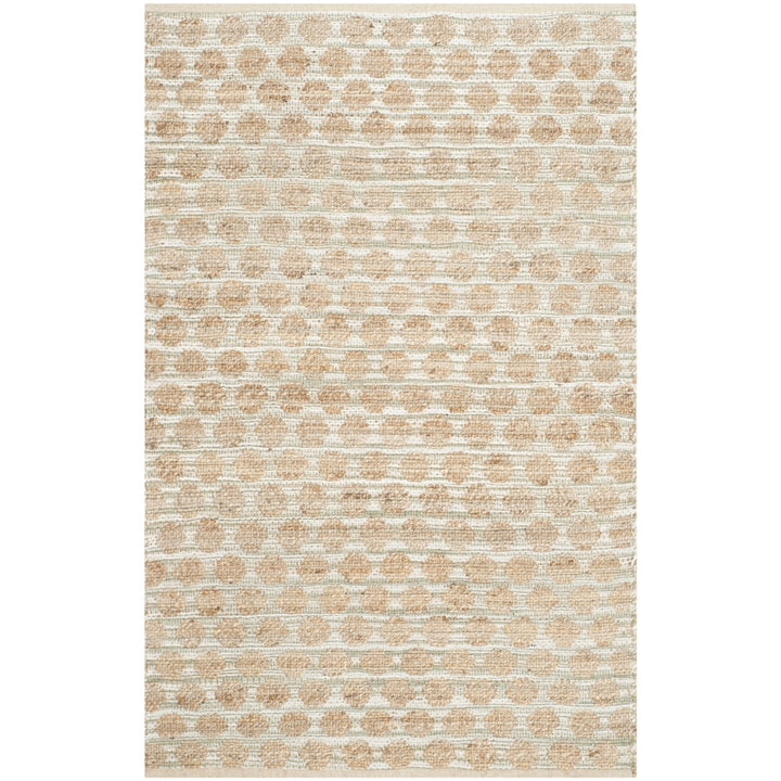 SAFAVIEH Cape Cod CAP820D Handwoven Grey / Natural Rug Image 5