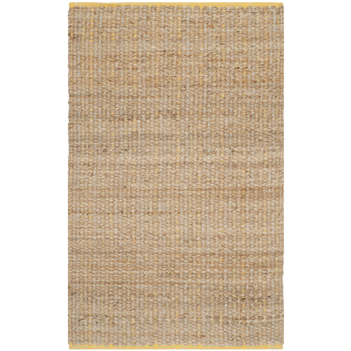 SAFAVIEH Cape Cod Collection CAP811A Handwoven Yellow Rug Image 7