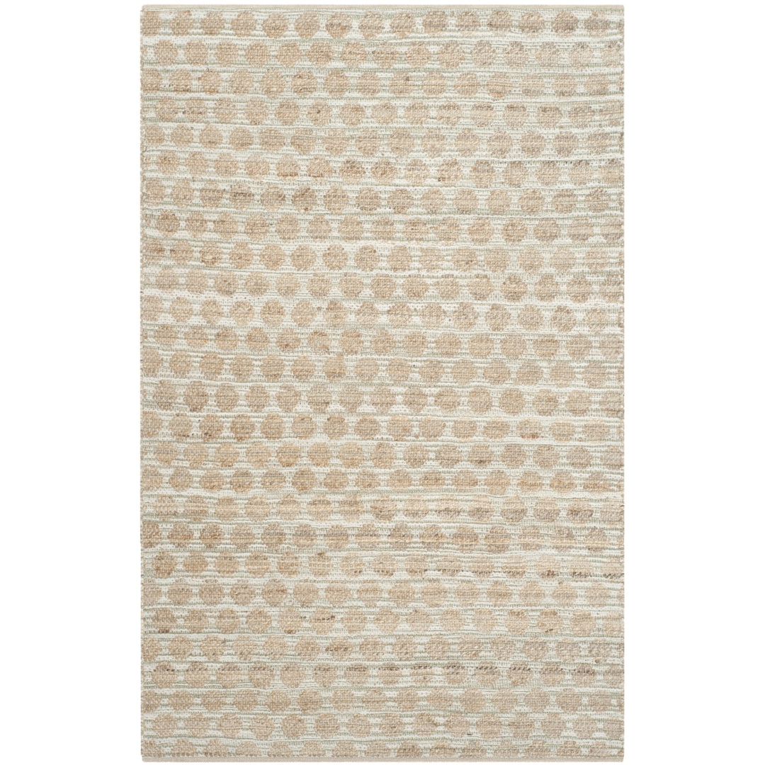 SAFAVIEH Cape Cod CAP820D Handwoven Grey / Natural Rug Image 6