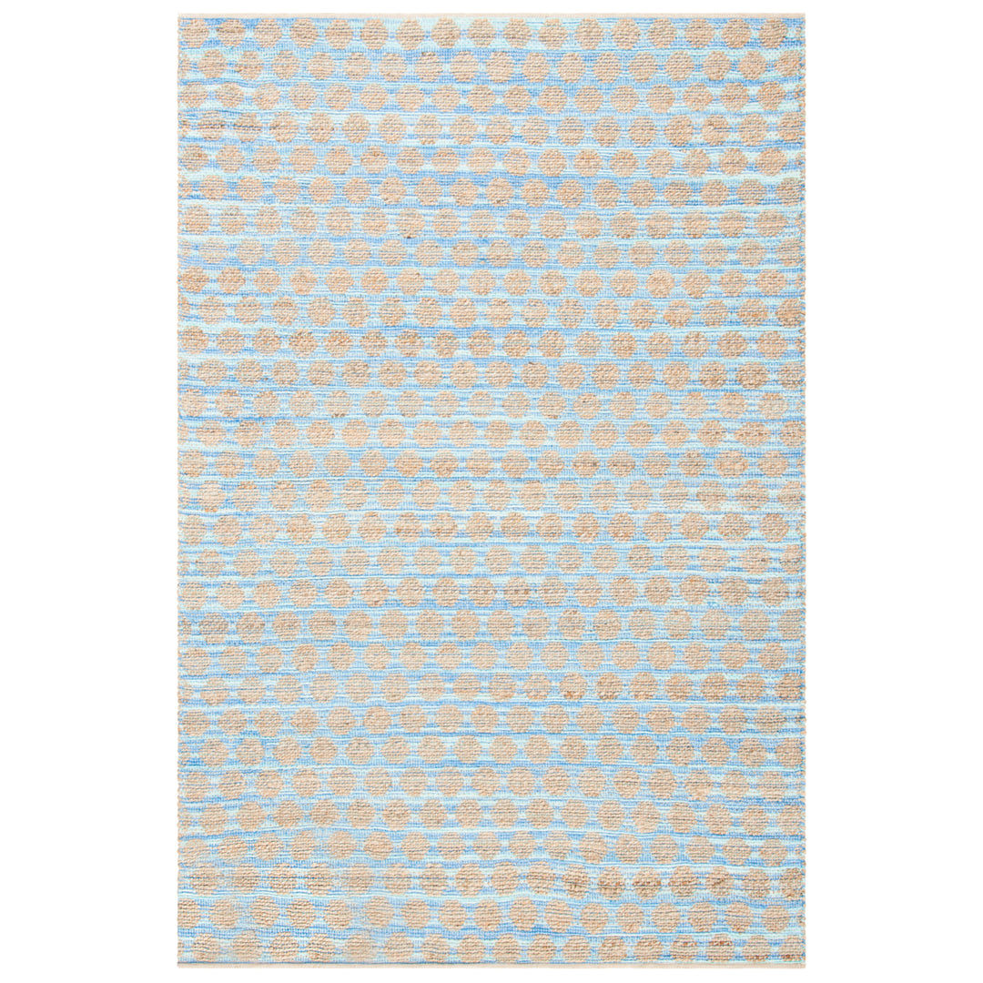 SAFAVIEH Cape Cod CAP820B Handwoven Blue / Natural Rug Image 9