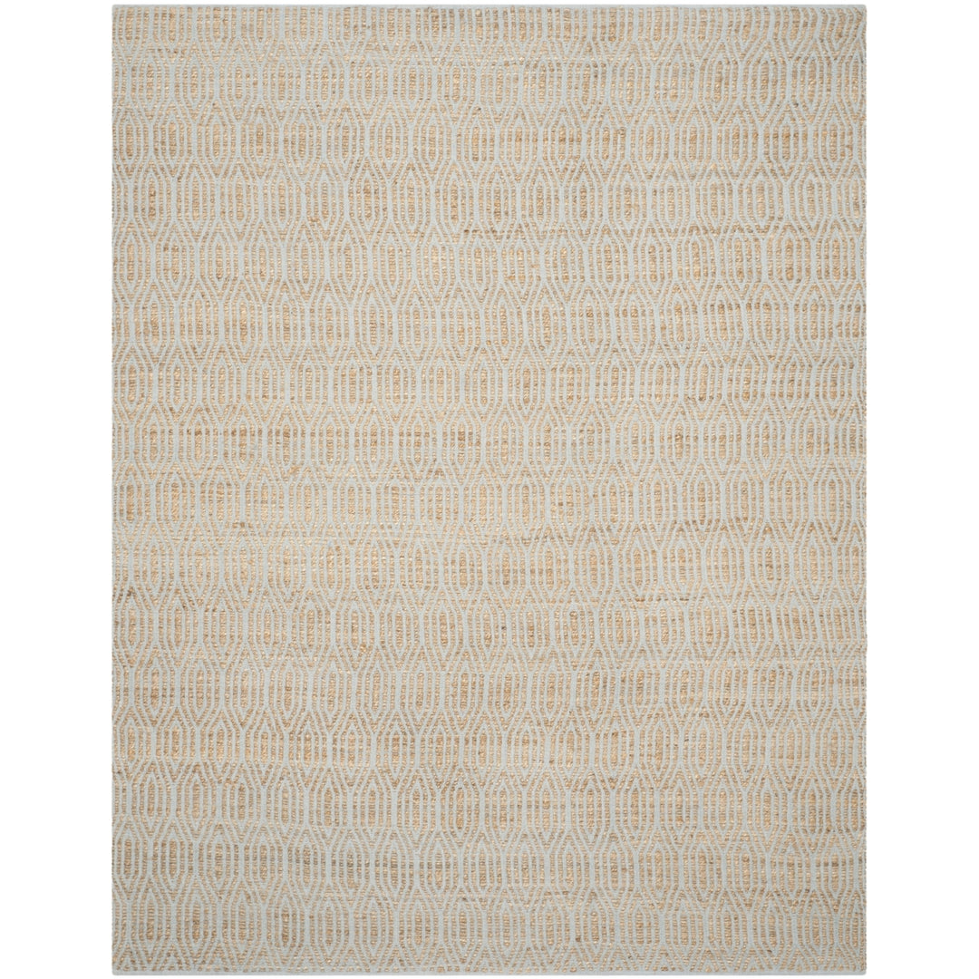 SAFAVIEH Cape Cod CAP822J Handwoven Silver / Natural Rug Image 1