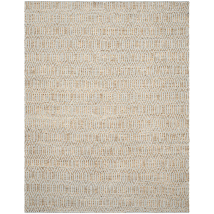 SAFAVIEH Cape Cod CAP822J Handwoven Silver / Natural Rug Image 1