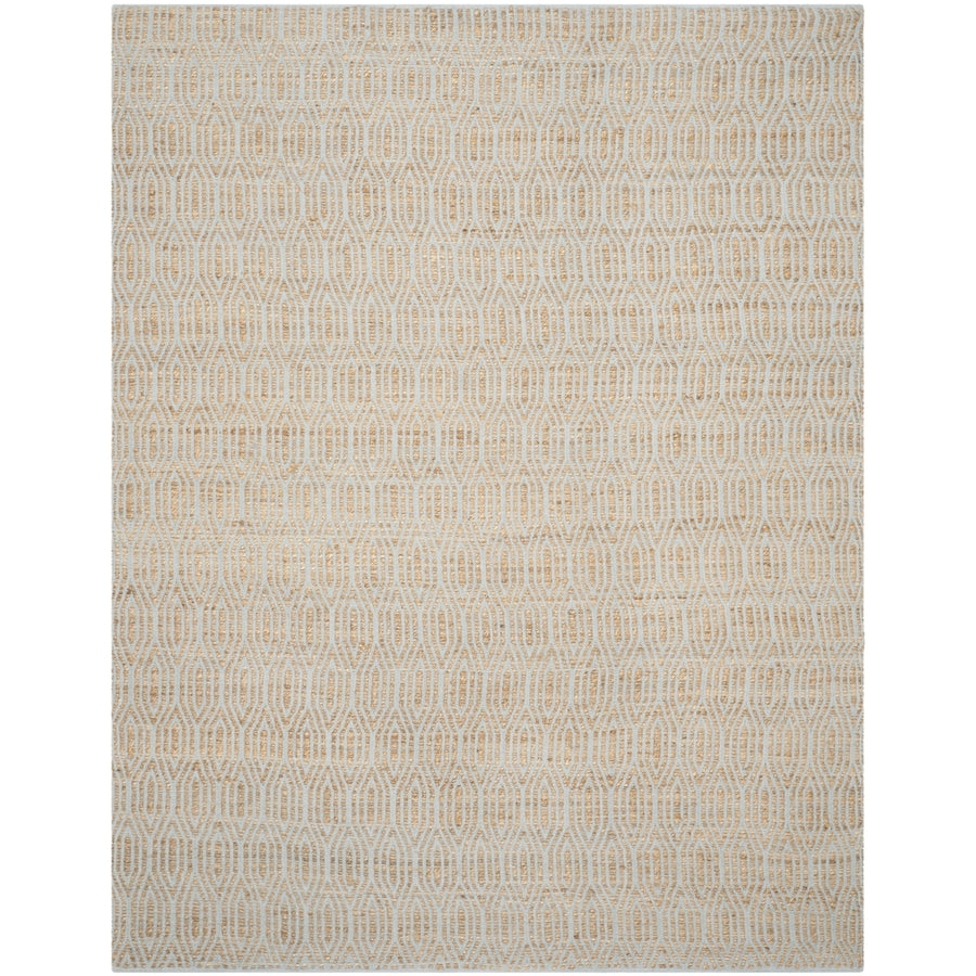 SAFAVIEH Cape Cod CAP822J Handwoven Silver / Natural Rug Image 1