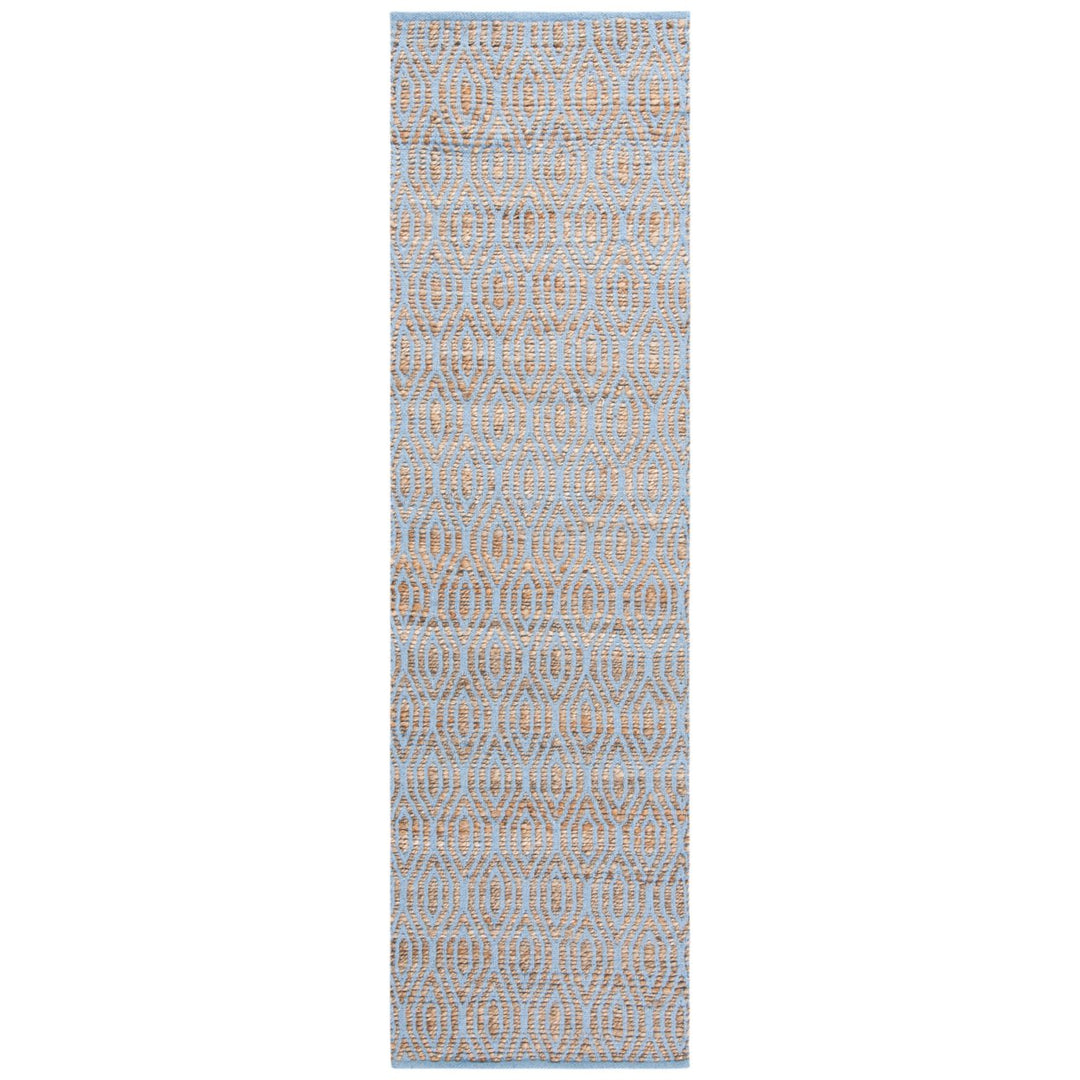 SAFAVIEH Cape Cod CAP822J Handwoven Silver / Natural Rug Image 1