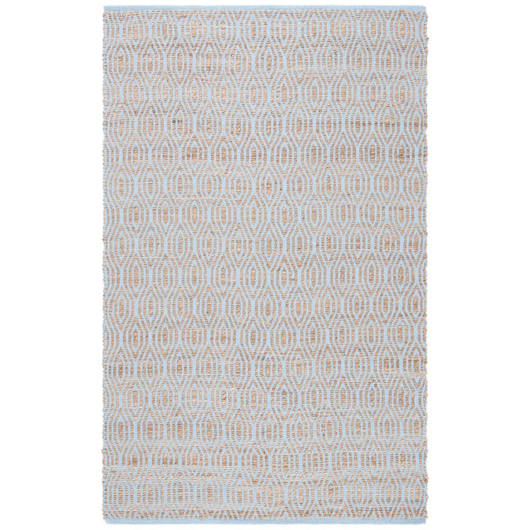 SAFAVIEH Cape Cod CAP822J Handwoven Silver / Natural Rug Image 5