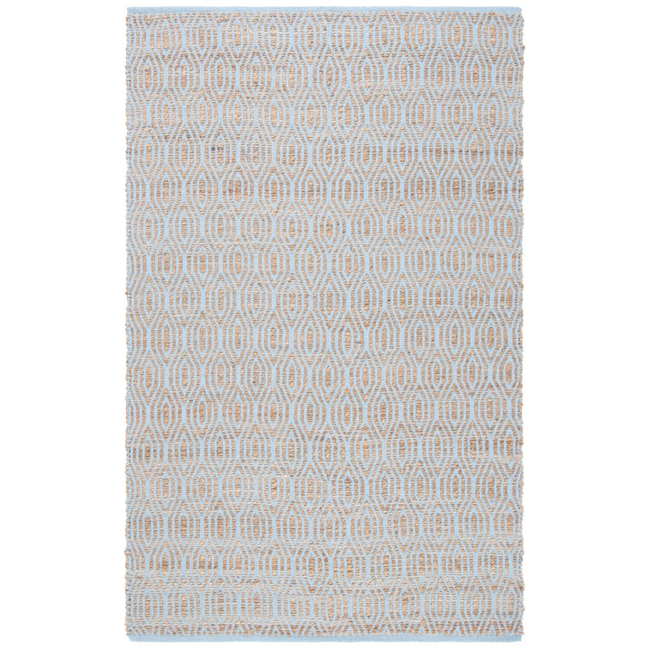 SAFAVIEH Cape Cod CAP822J Handwoven Silver / Natural Rug Image 5