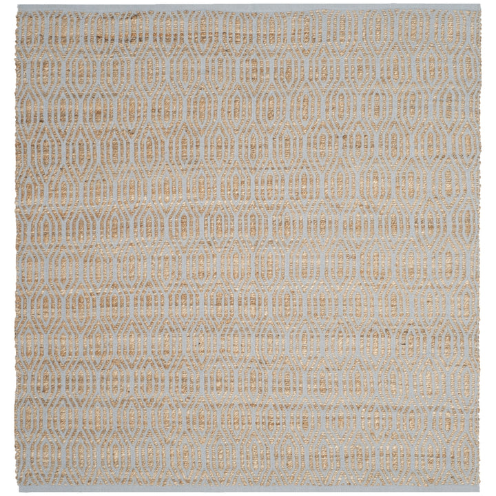 SAFAVIEH Cape Cod CAP822J Handwoven Silver / Natural Rug Image 7