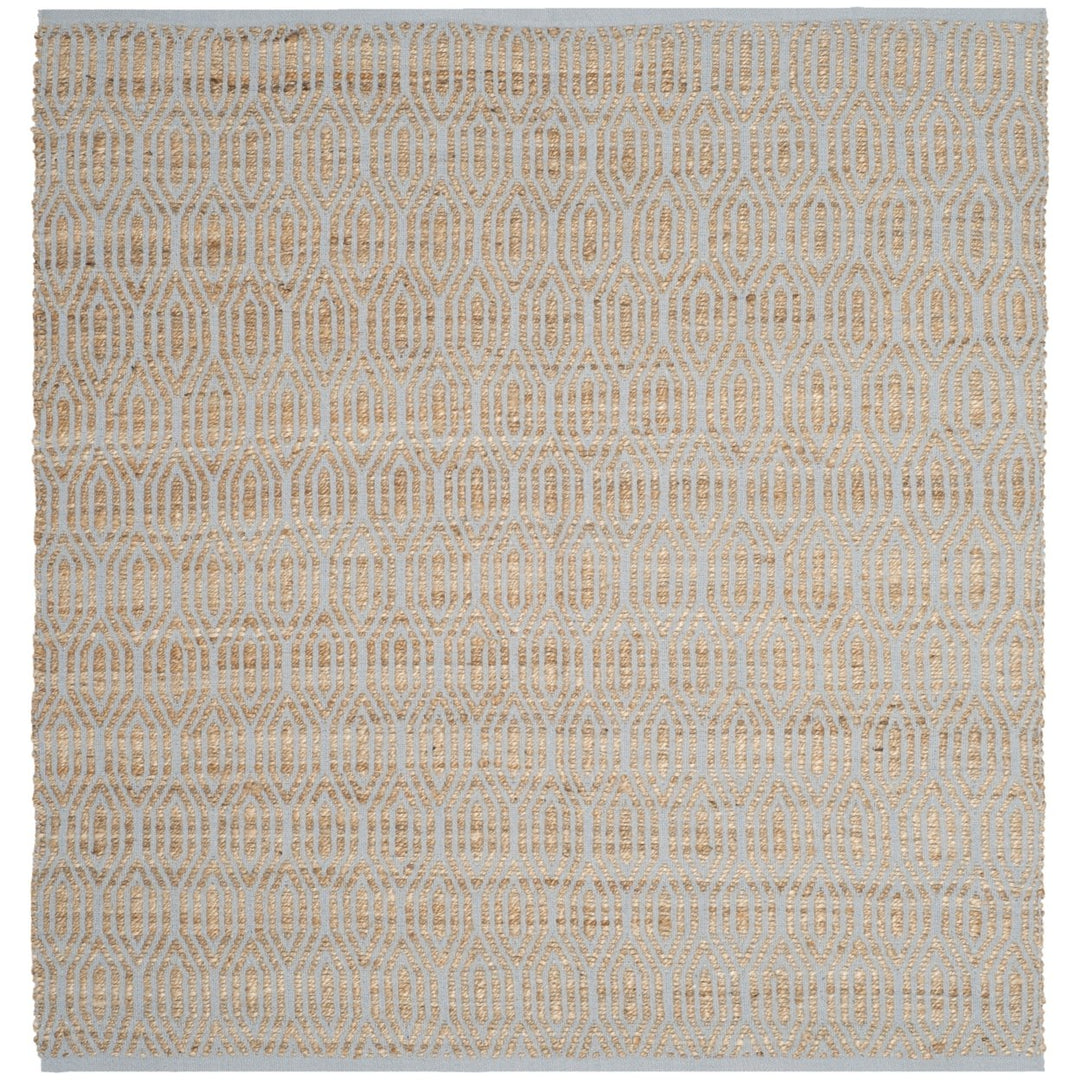 SAFAVIEH Cape Cod CAP822J Handwoven Silver / Natural Rug Image 1