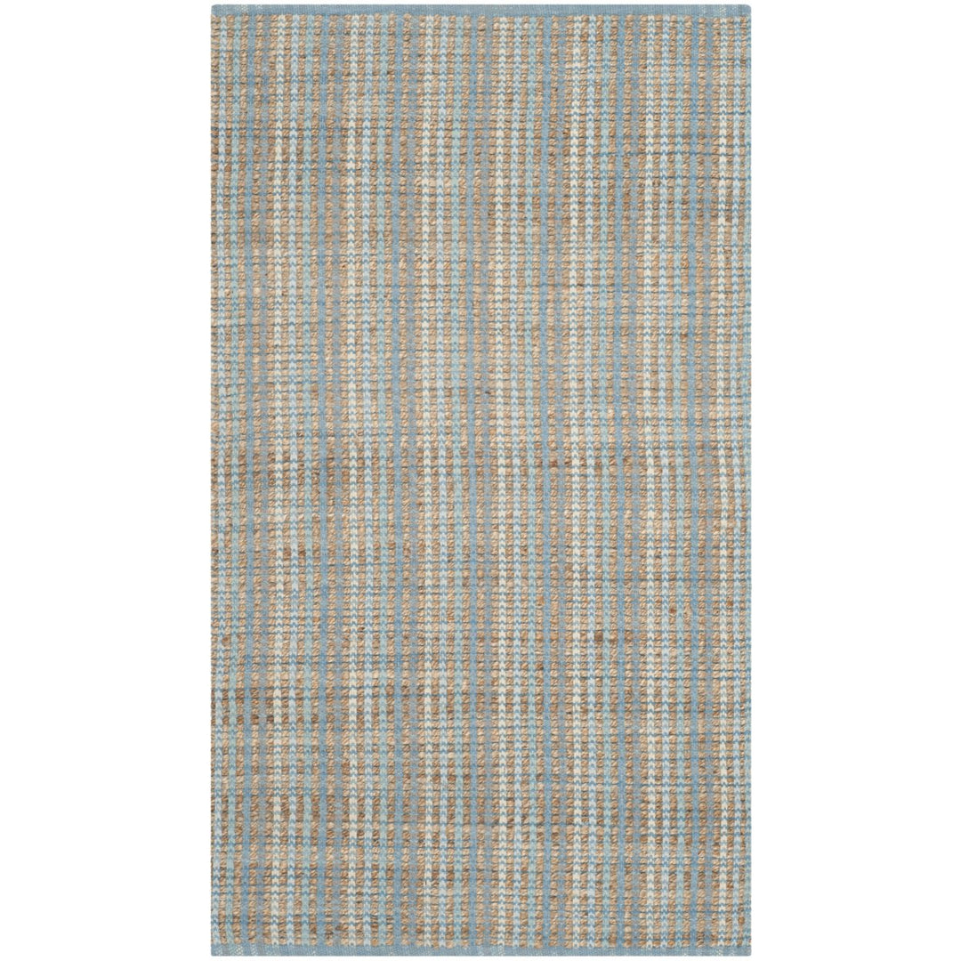 SAFAVIEH Cape Cod Collection CAP831B Handwoven Grey Rug Image 1