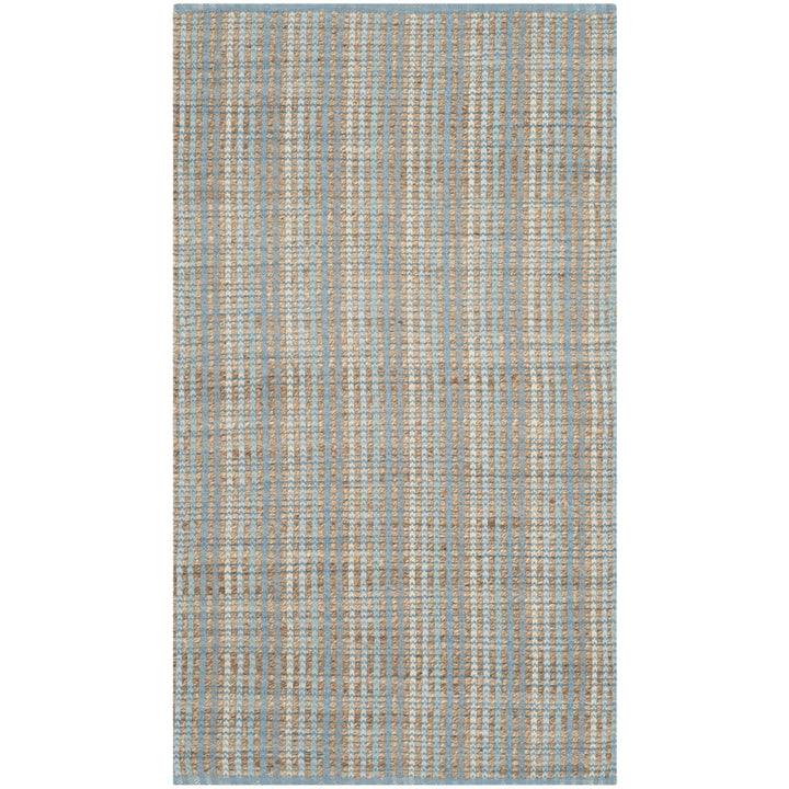 SAFAVIEH Cape Cod Collection CAP831B Handwoven Grey Rug Image 1