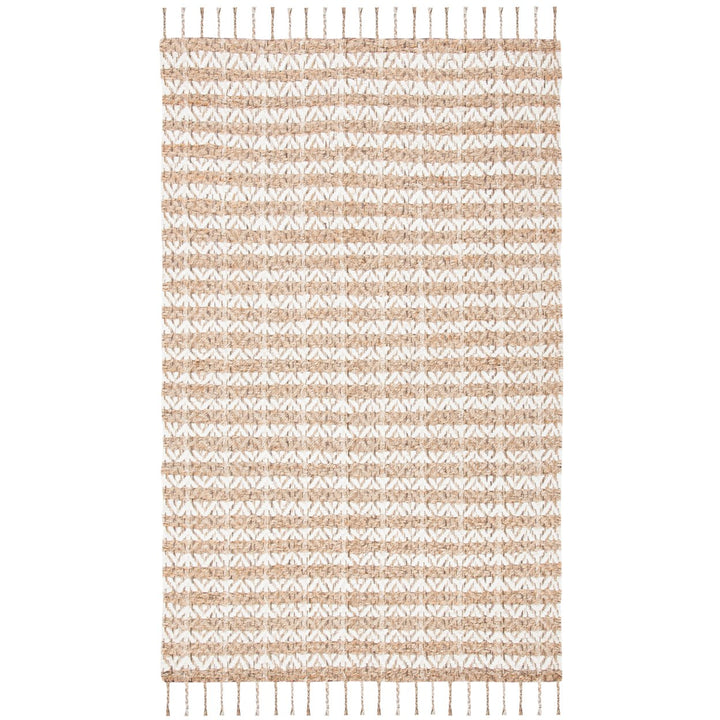 SAFAVIEH Cape Cod CAP844A Handwoven Ivory / Natural Rug Image 1