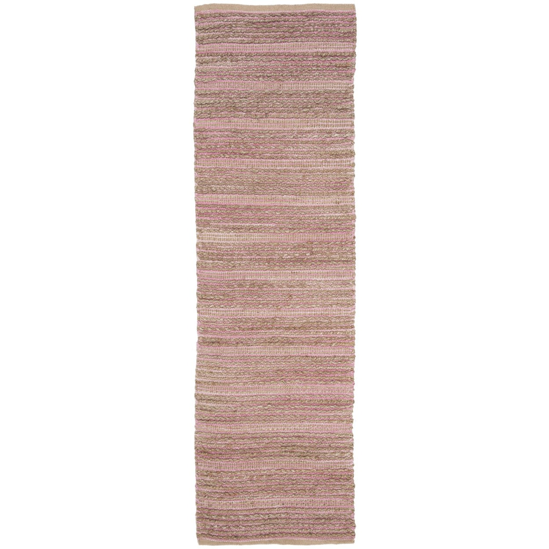 SAFAVIEH Cape Cod CAP851E Handwoven Light Pink Rug Image 1