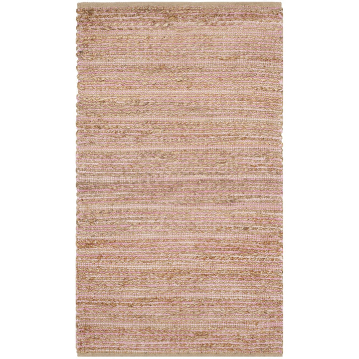 SAFAVIEH Cape Cod CAP851E Handwoven Light Pink Rug Image 1